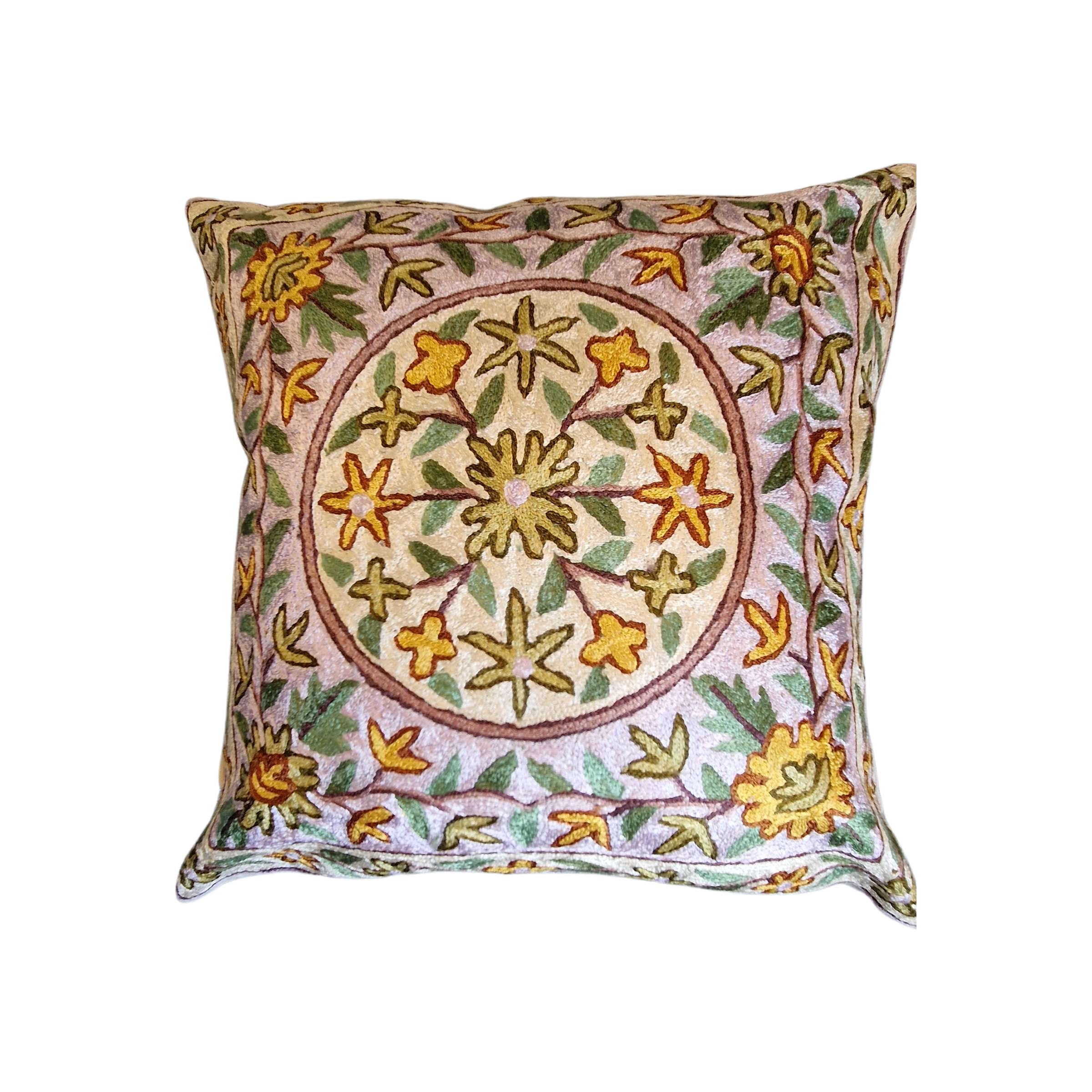 Meera - Housse de coussin en rayonne en 40x40cm