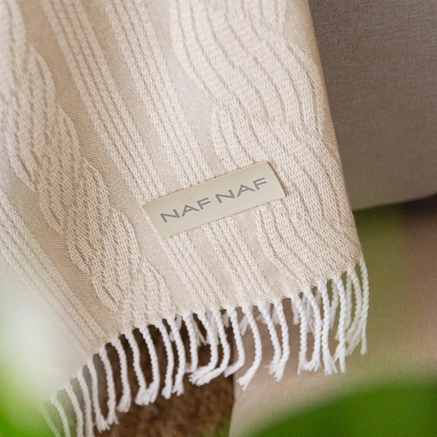 Fontaine Plaid Blanket by Naf Naf