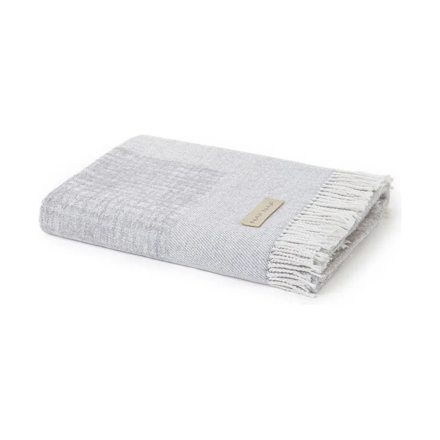 Braille Plaid Blanket by Naf Naf
