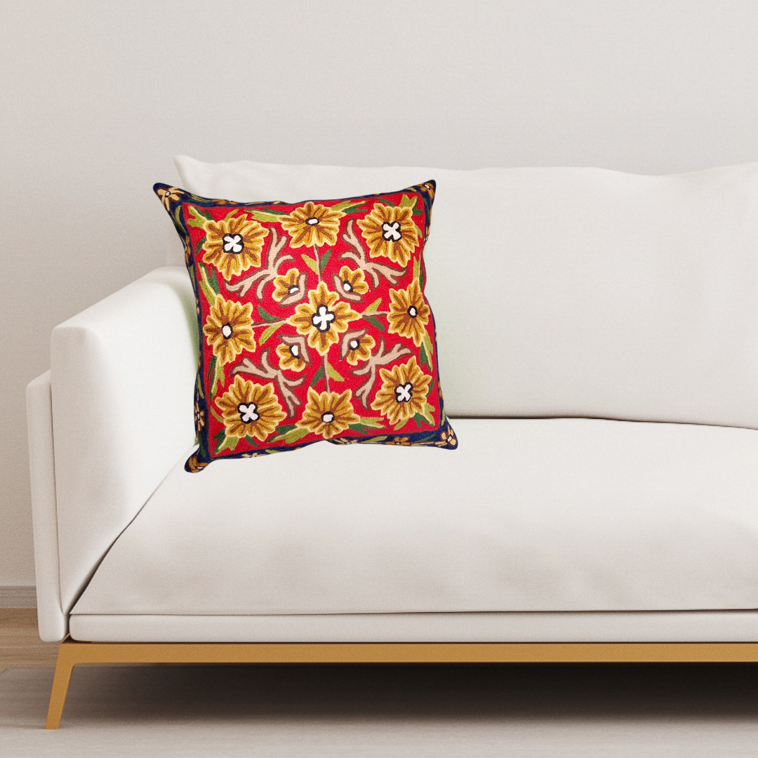 Nivae - Housse de coussin en laine en 40x40cm