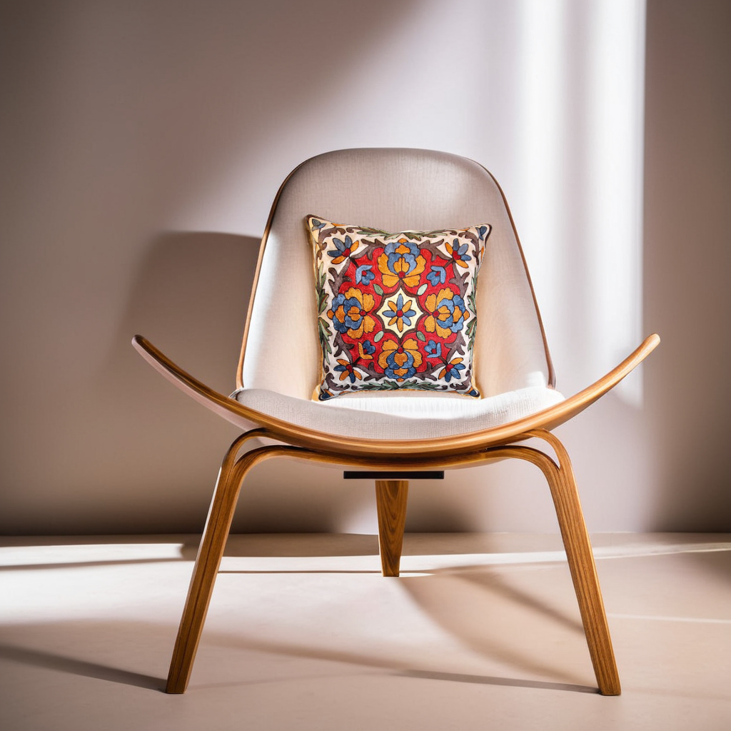 Laya - Copricuscino in Rayon 45x45cm