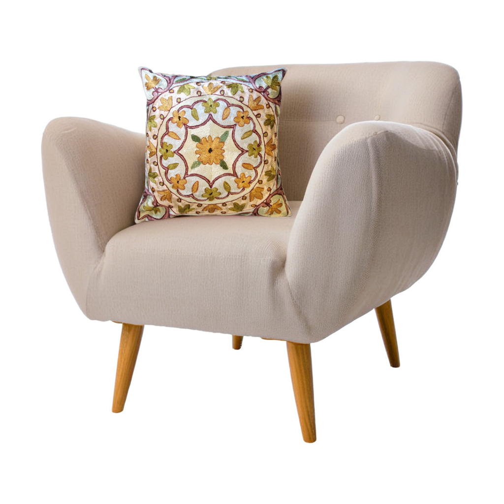 Eva - Rayon cushion cover in 40x40cm