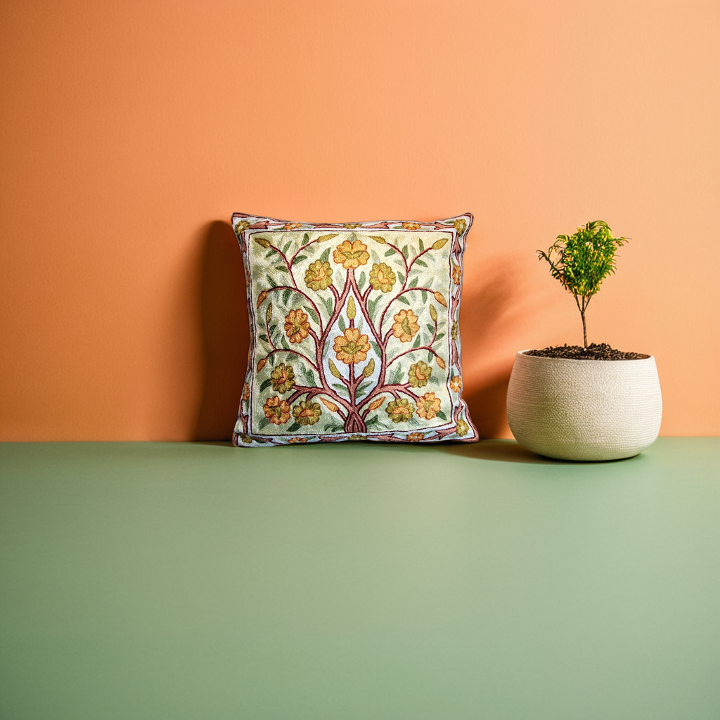 Lina - Rayon cushion cover in 40x40cm