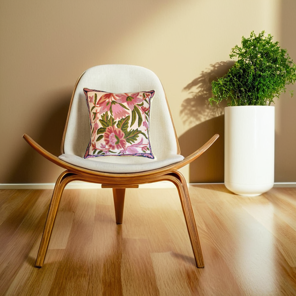 Sia - Wool cushion cover in 40x40cm