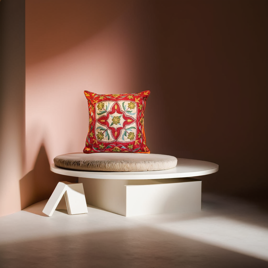 Sophia - Rayon cushion cover in 40x40cm