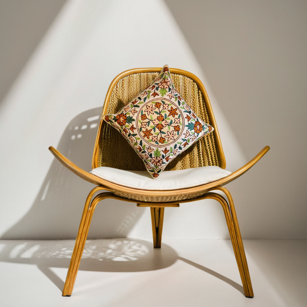 Noor - Rayon cushion cover in 40x40cm