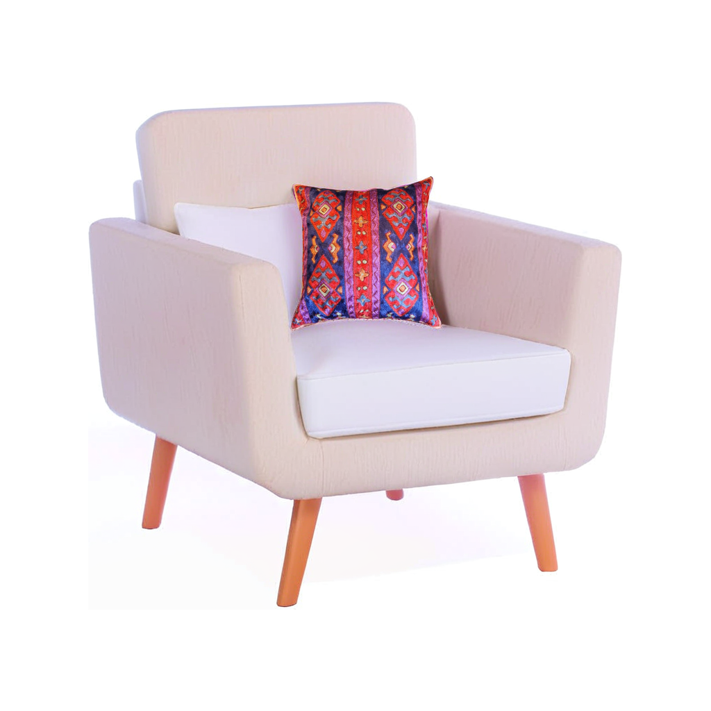 Zina - Rayon cushion cover in 40x40cm